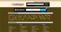 Desktop Screenshot of forwebdesigners.com